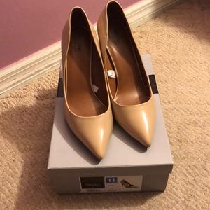 Missimo “Jennifer”  Blush Pointed Toe Pumps